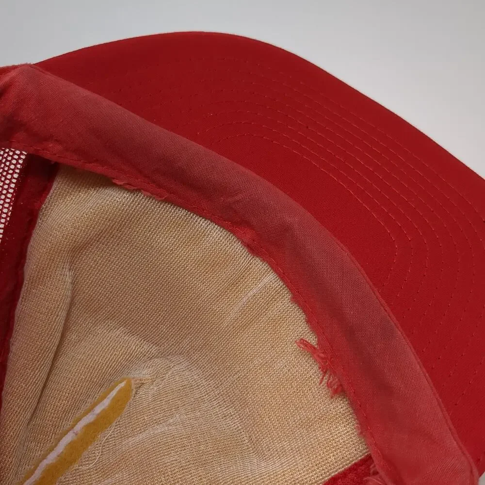 Explosives Technologies International Snapback Trucker Hat Red One Size